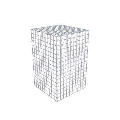 Gabião Tipo 3 80 cm x 50 cm x 50 cm (C x A x P), malhagem 5 cm x 5 cm, anel C