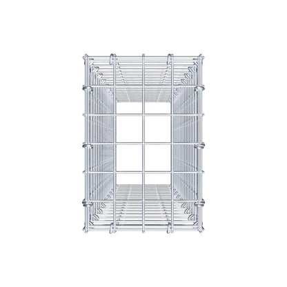 Gabião Tipo 3 100 cm x 20 cm x 30 cm (C x A x P), malhagem 5 cm x 5 cm, anel C