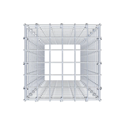 Gabião Tipo 3 100 cm x 30 cm x 30 cm (C x A x P), malhagem 5 cm x 5 cm, anel C