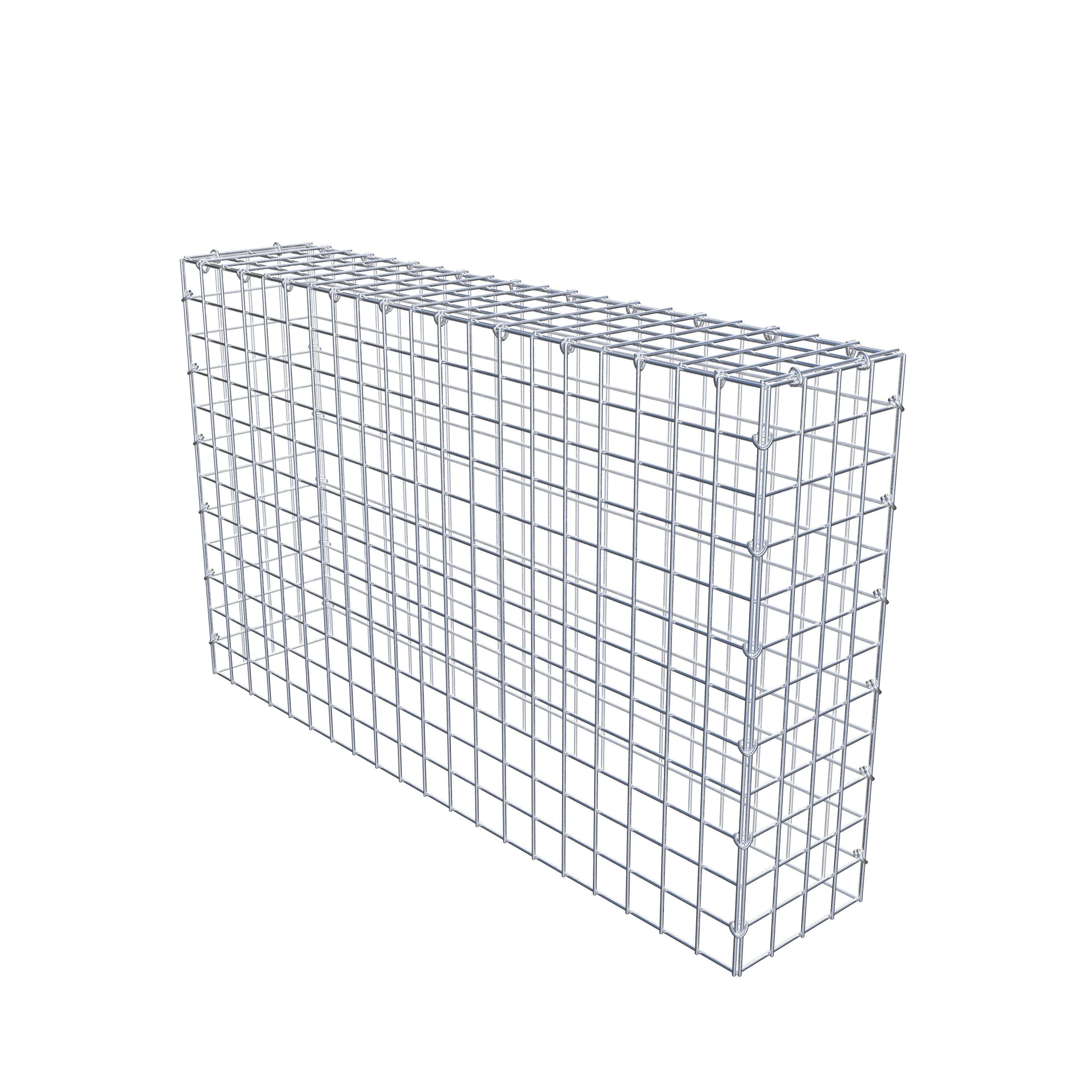 Extra gabion typ 3 100 cm x 60 cm x 20 cm (L x H x D), maskstorlek 5 cm x 5 cm, C-ring