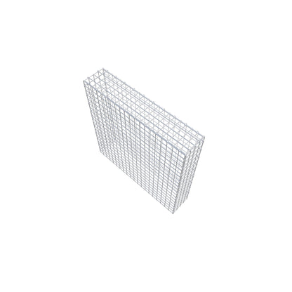 Gabião Tipo 3 100 cm x 100 cm x 20 cm (C x A x P), malhagem 5 cm x 5 cm, anel C