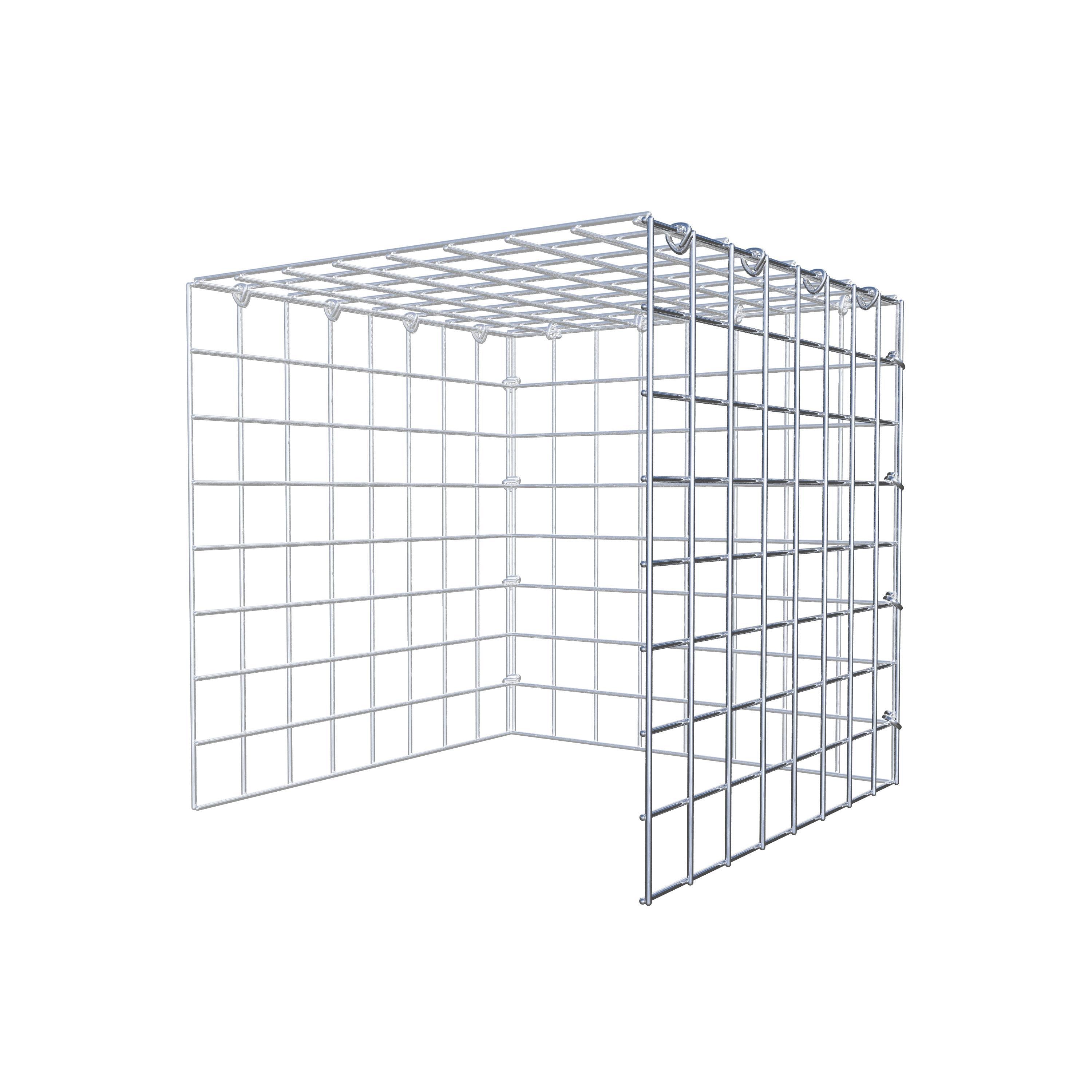 Extra gabion typ 4 40 cm x 40 cm x 40 cm (L x H x D), maskstorlek 5 cm x 5 cm, C-ring