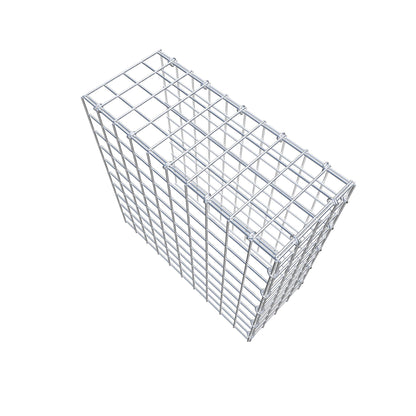 Fourche rapportée type 4 50 cm x 50 cm x 20 cm (L x H x P), mailles 5 cm x 5 cm, anneau C