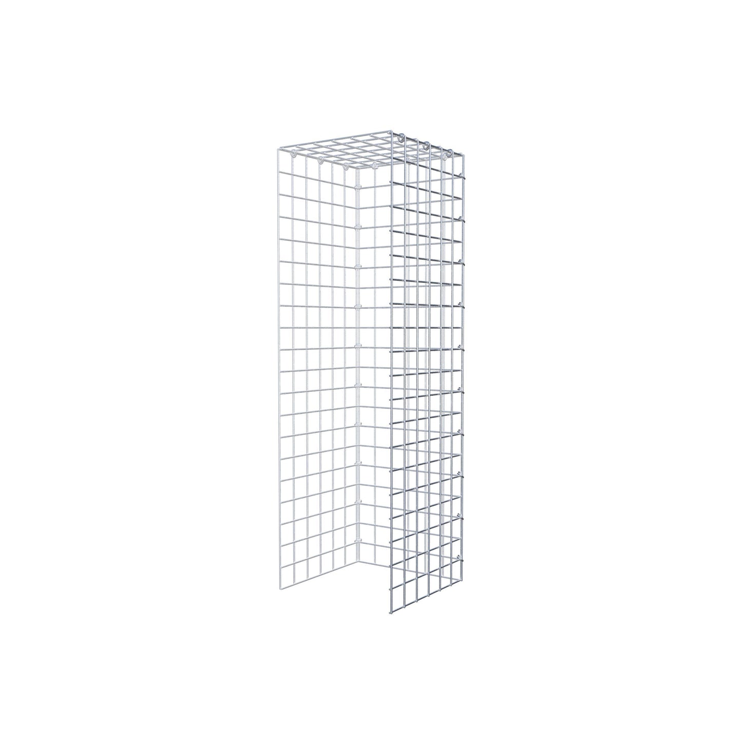 Extra gabion typ 4 100 cm x 30 cm x 30 cm (L x H x D), maskstorlek 5 cm x 5 cm, C-ring