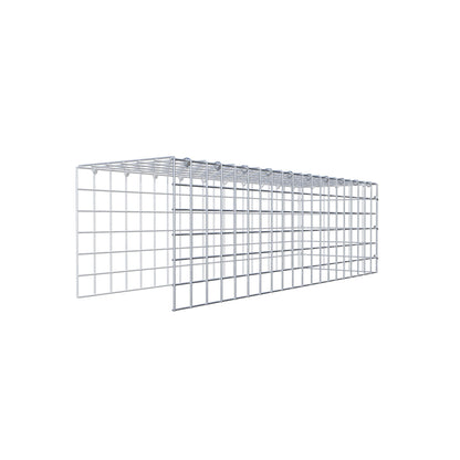 Extra gabion typ 4 100 cm x 30 cm x 30 cm (L x H x D), maskstorlek 5 cm x 5 cm, C-ring