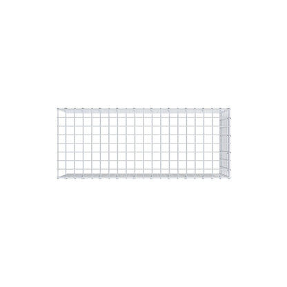 Anbaugabione Typ 4 100 cm x 40 cm x 40 cm (L x H x T), Maschenweite 5 cm x 5 cm, C-Ring