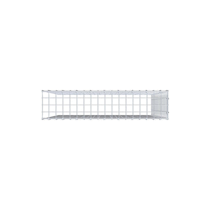 Anbaugabione Typ 4 100 cm x 90 cm x 20 cm (L x H x T), Maschenweite 5 cm x 5 cm, C-Ring