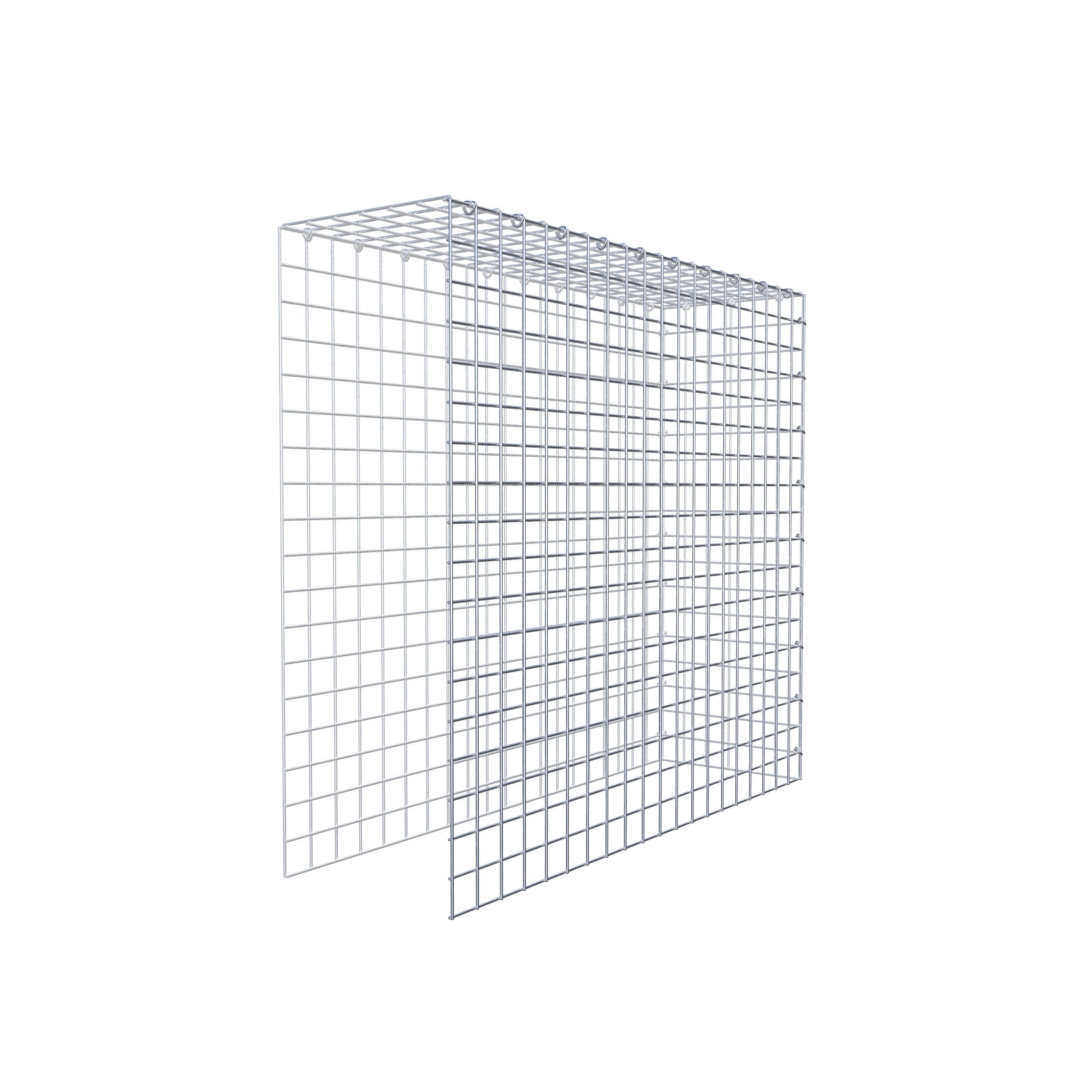 Add-on schanskorf type 4 100 cm x 90 cm x 30 cm (L x H x D), maaswijdte 5 cm x 5 cm, C-ring