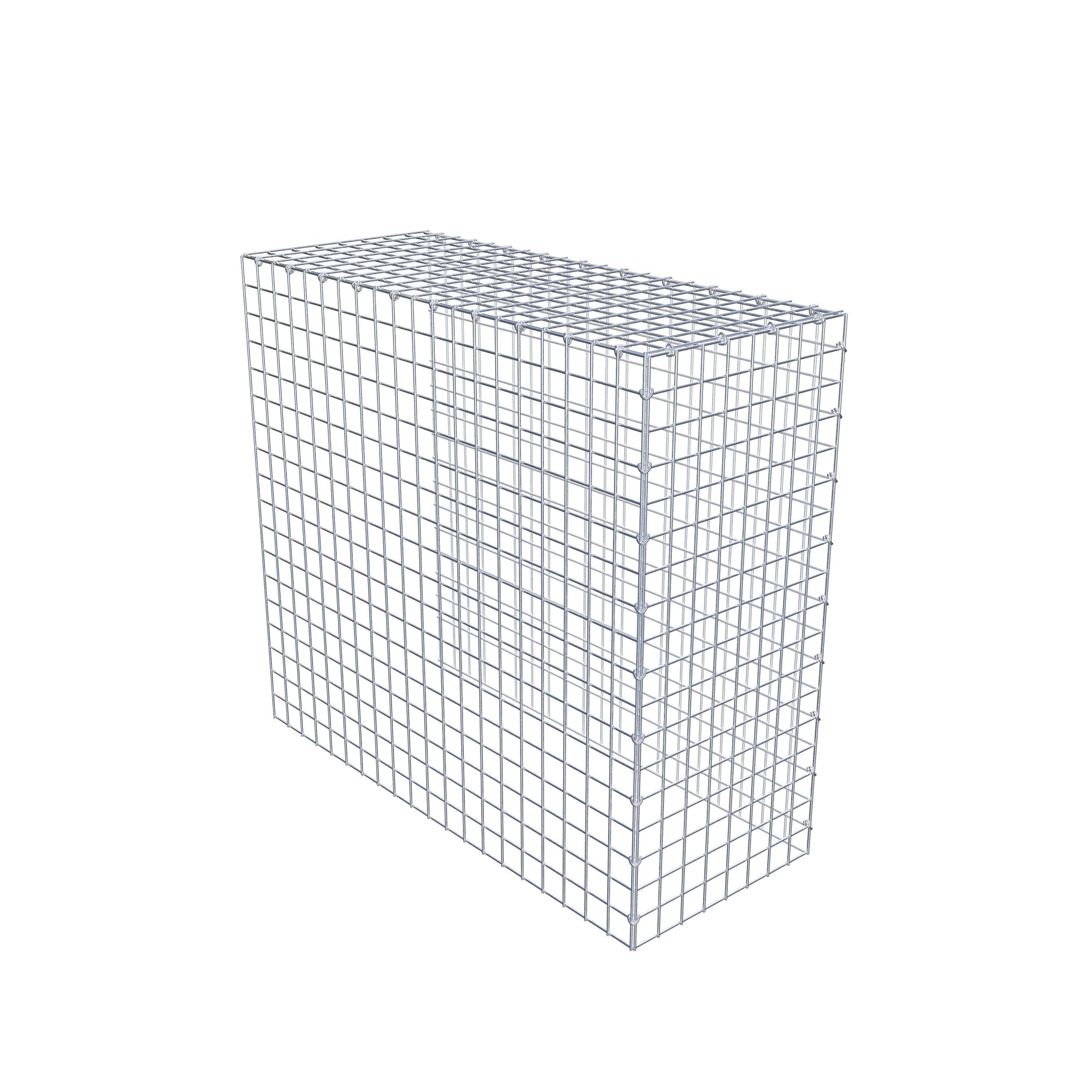 Extra gabion typ 4 100 cm x 90 cm x 40 cm (L x H x D), maskstorlek 5 cm x 5 cm, C-ring