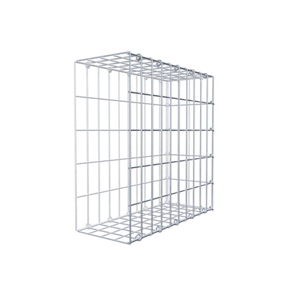 Gabião tipo 2 50 cm x 50 cm x 20 cm, malhagem 5 cm x 10 cm, anel C