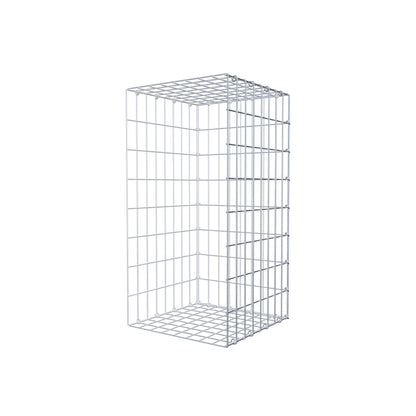 Toegevoegde pool type 2 80 cm x 40 cm x 40 cm, maaswijdte 5 cm x 10 cm, C-ring