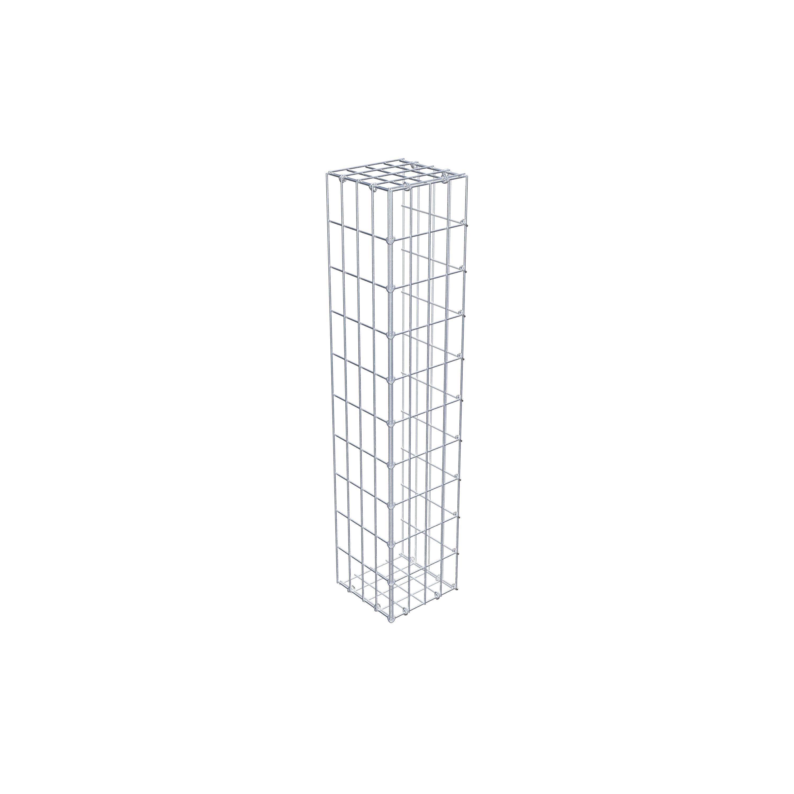 Extra gabion typ 2 100 cm x 20 cm x 20 cm, maskstorlek 5 cm x 10 cm, C-ring