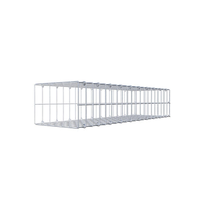 Gabião tipo 2 100 cm x 20 cm x 30 cm, malhagem 5 cm x 10 cm, anel C