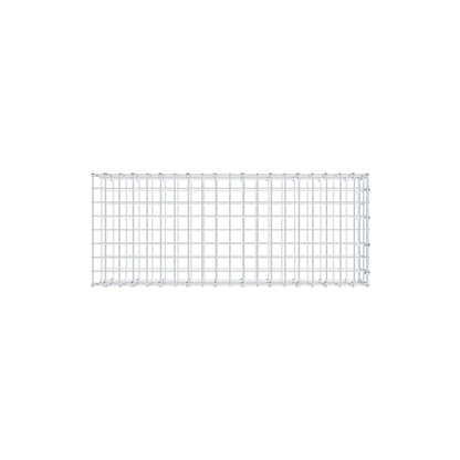Gabião Tipo 2 100 cm x 20 cm x 40 cm, malhagem 5 cm x 10 cm, anel C
