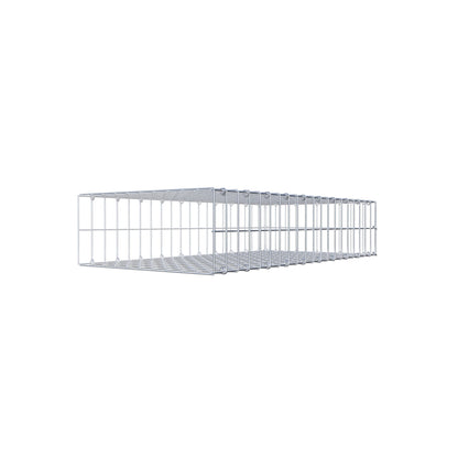 Gabião Tipo 2 100 cm x 20 cm x 50 cm, malhagem 5 cm x 10 cm, anel C