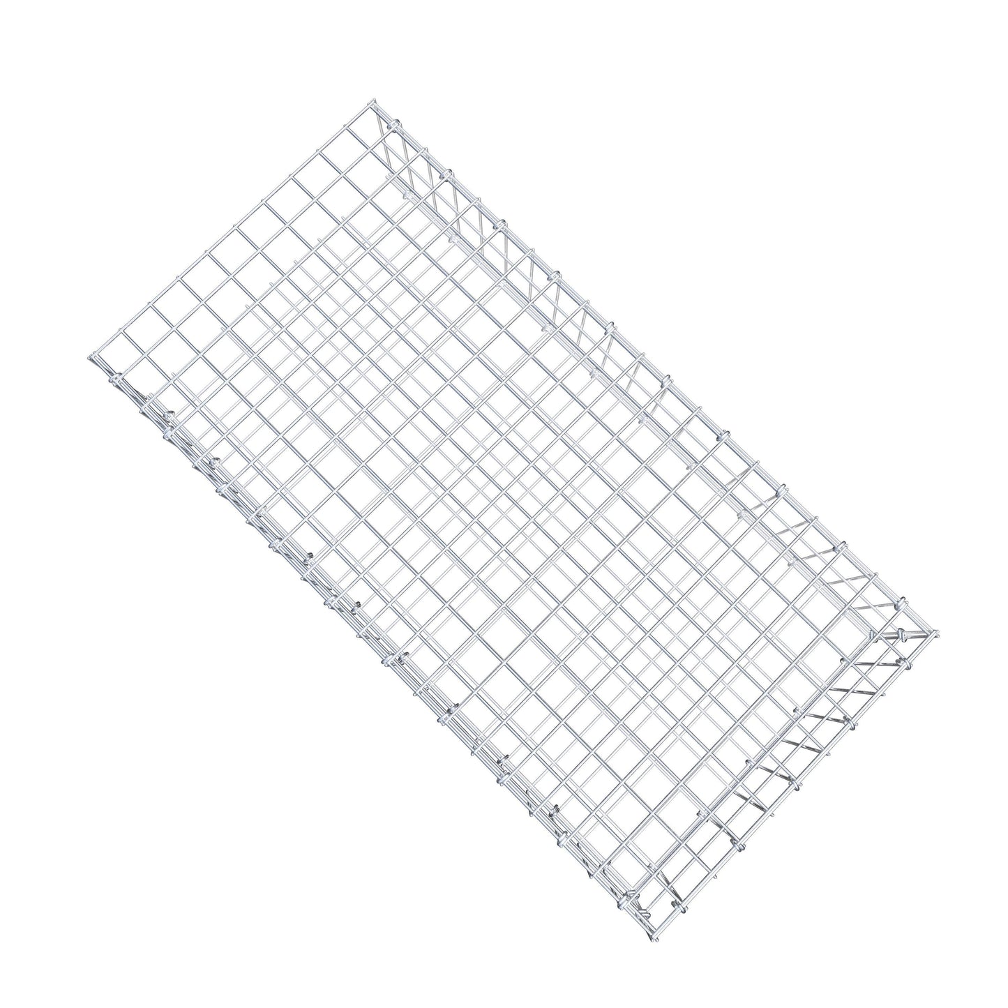 Gabião Tipo 2 100 cm x 20 cm x 50 cm, malhagem 5 cm x 10 cm, anel C