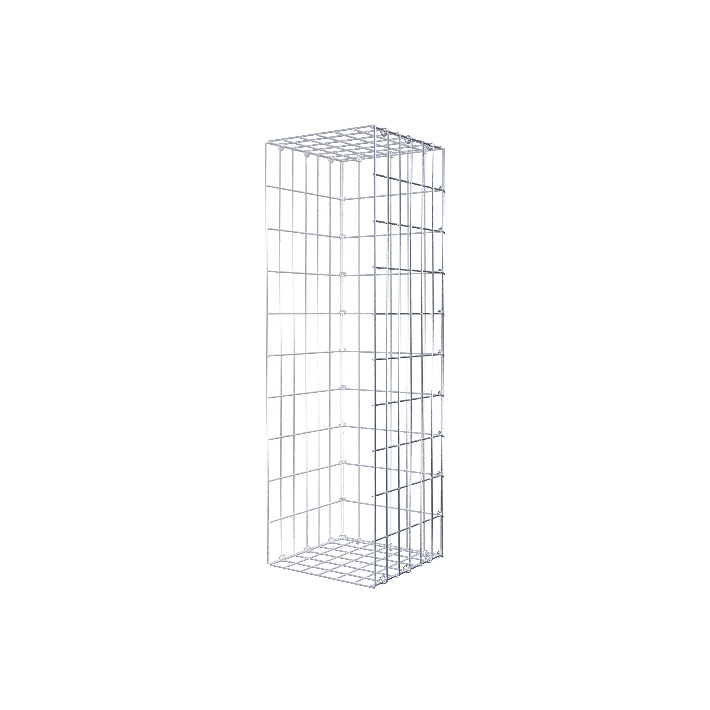 Add-on schanskorf type 2 100 cm x 30 cm x 30 cm, maaswijdte 5 cm x 10 cm, C-ring