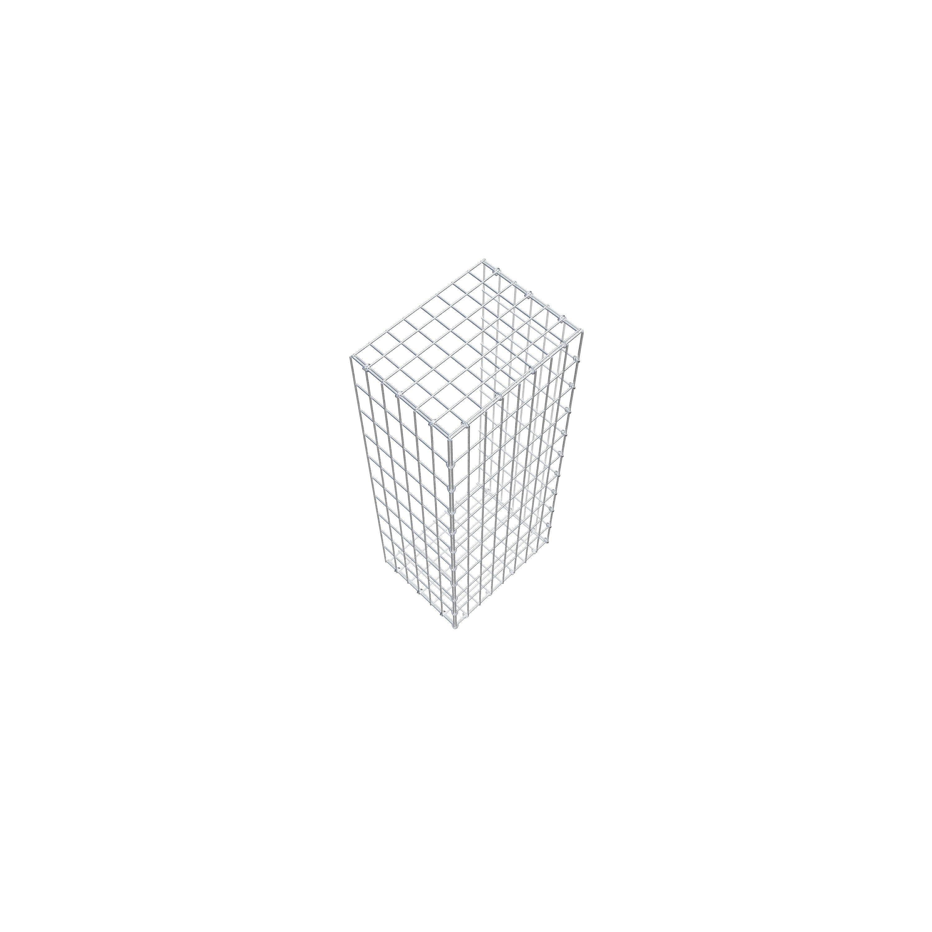 Tilläggspåle typ 2 100 cm x 30 cm x 40 cm, maskstorlek 5 cm x 10 cm, C-ring