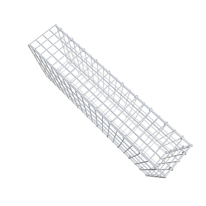 Gabião tipo 2 100 cm x 40 cm x 20 cm, malhagem 5 cm x 10 cm, anel C