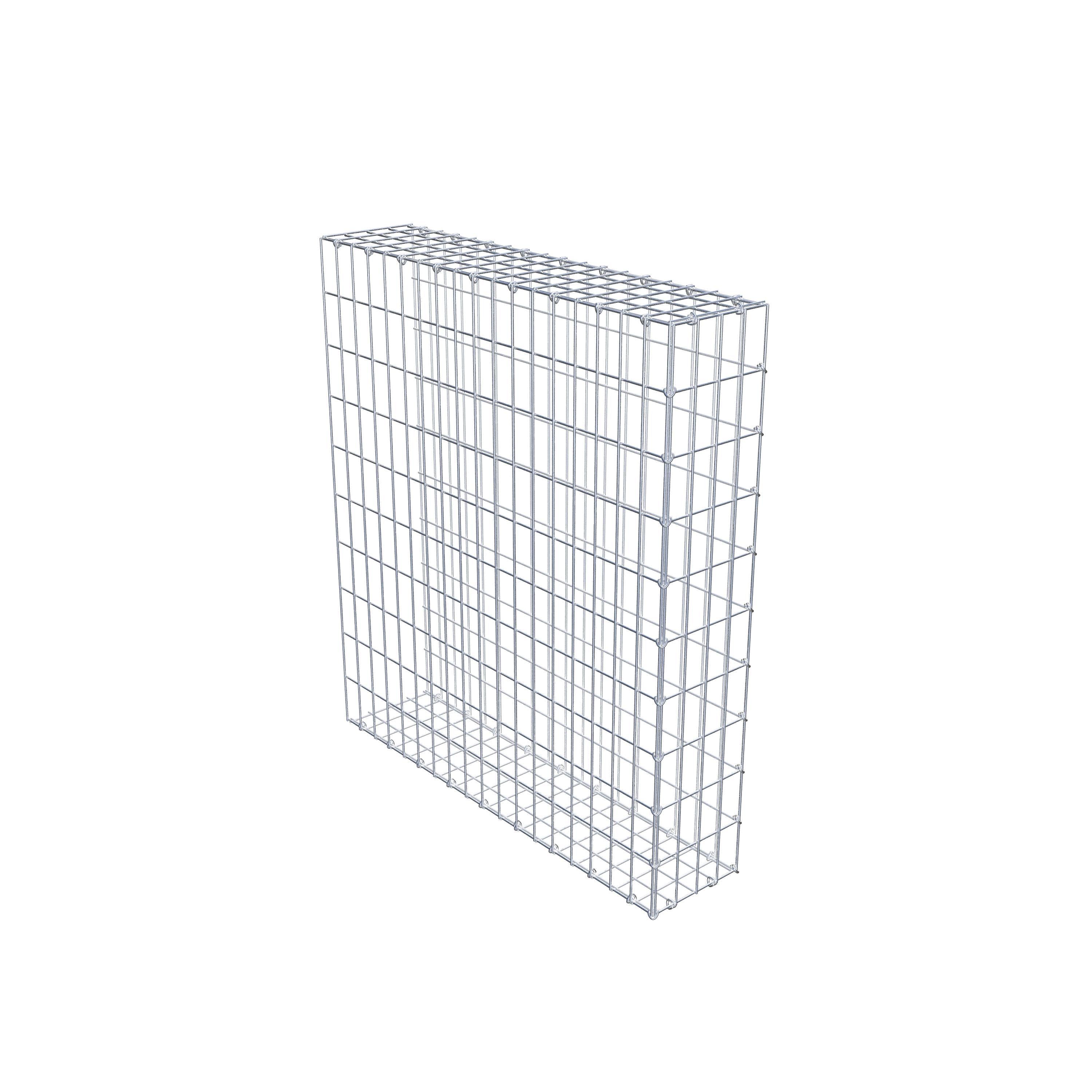 Pila adicional tipo 2 100 cm x 90 cm x 20 cm, malla 5 cm x 10 cm, anillo en C