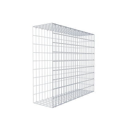 Mounted gabion type 2 100 cm x 90 cm x 30 cm, mesh size 5 cm x 10 cm, C-ring