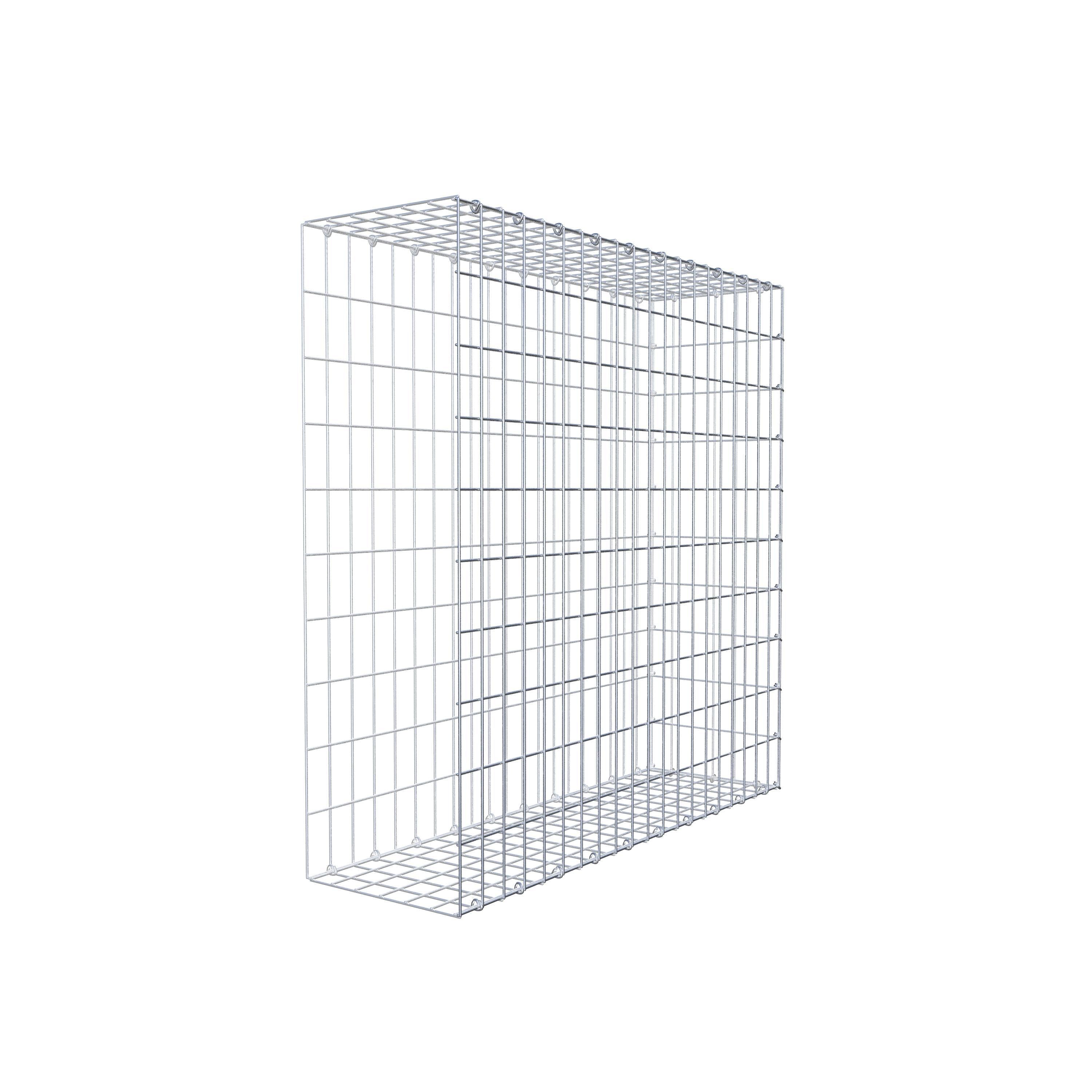 Add-on schanskorf type 2 100 cm x 100 cm x 30 cm, maaswijdte 5 cm x 10 cm, C-ring