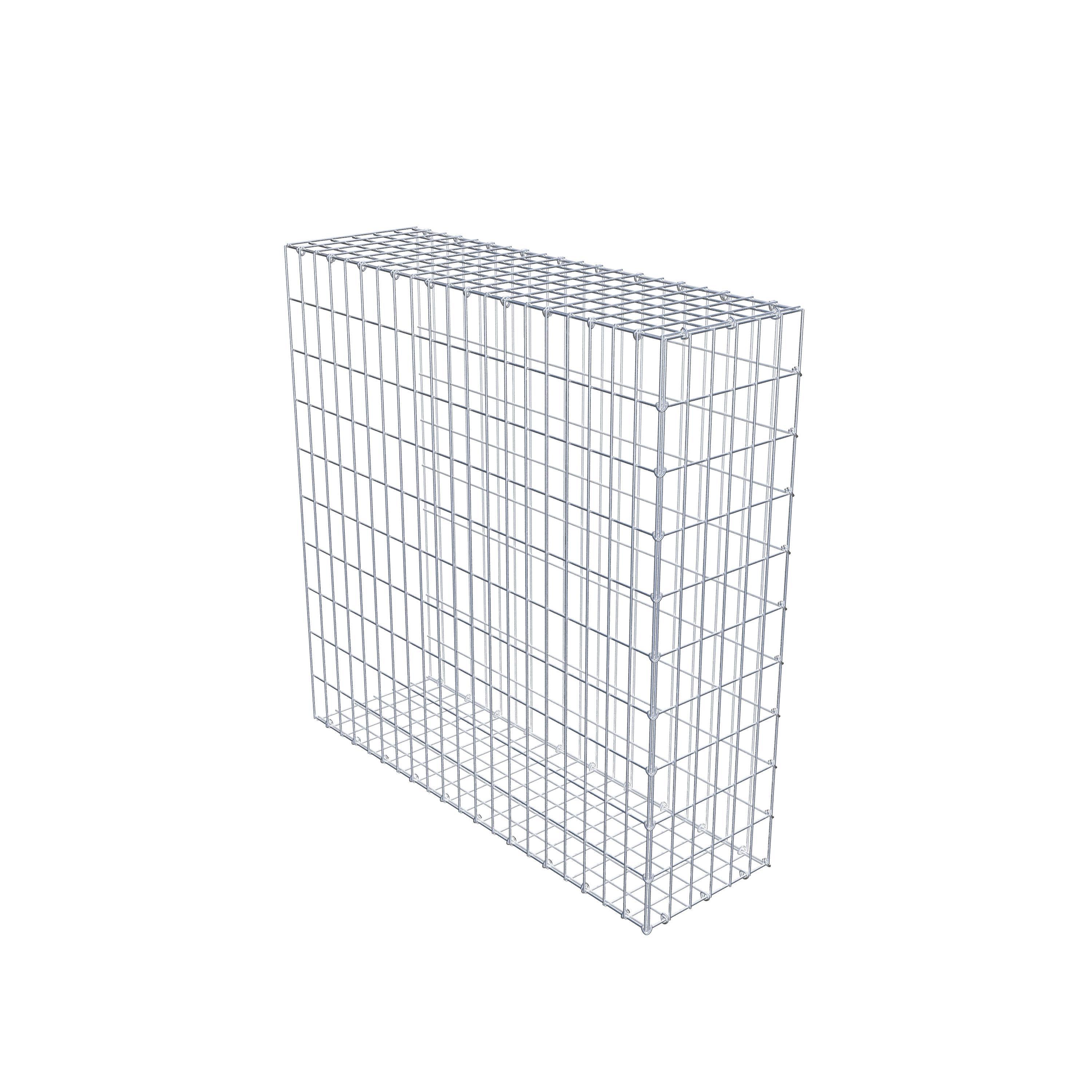 Add-on schanskorf type 2 100 cm x 100 cm x 30 cm, maaswijdte 5 cm x 10 cm, C-ring