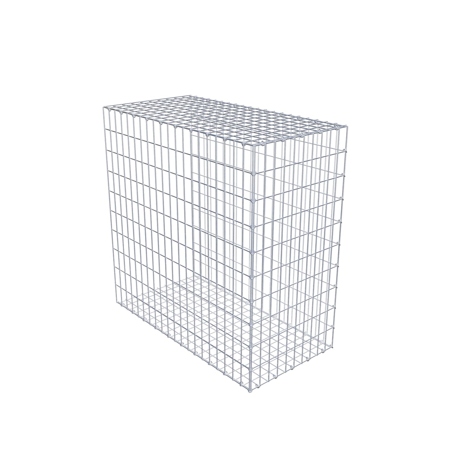 Gabião Tipo 2 100 cm x 100 cm x 50 cm, malhagem 5 cm x 10 cm, anel C