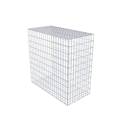 Gabião Tipo 2 100 cm x 100 cm x 50 cm, malhagem 5 cm x 10 cm, anel C