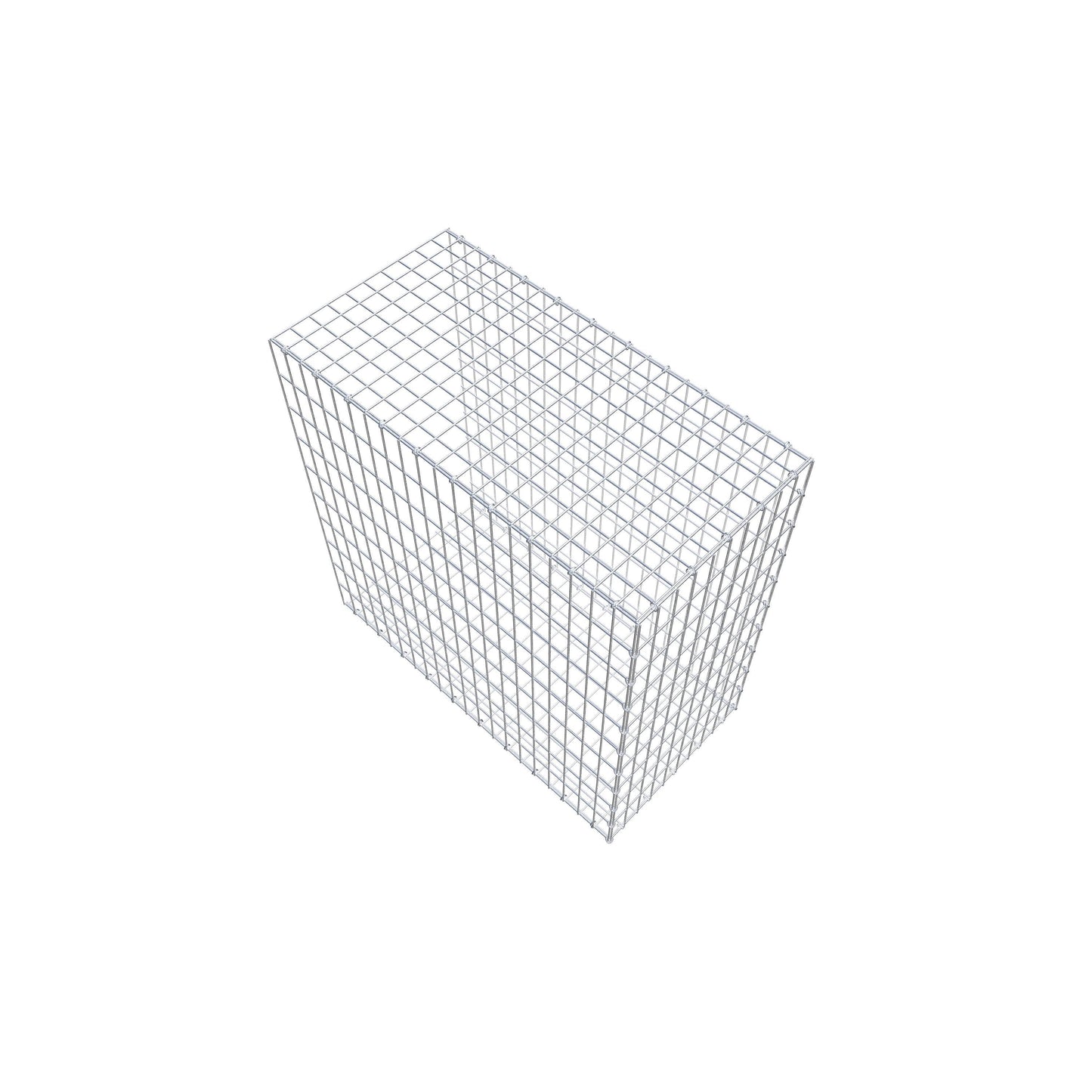 Gabião Tipo 2 100 cm x 100 cm x 50 cm, malhagem 5 cm x 10 cm, anel C