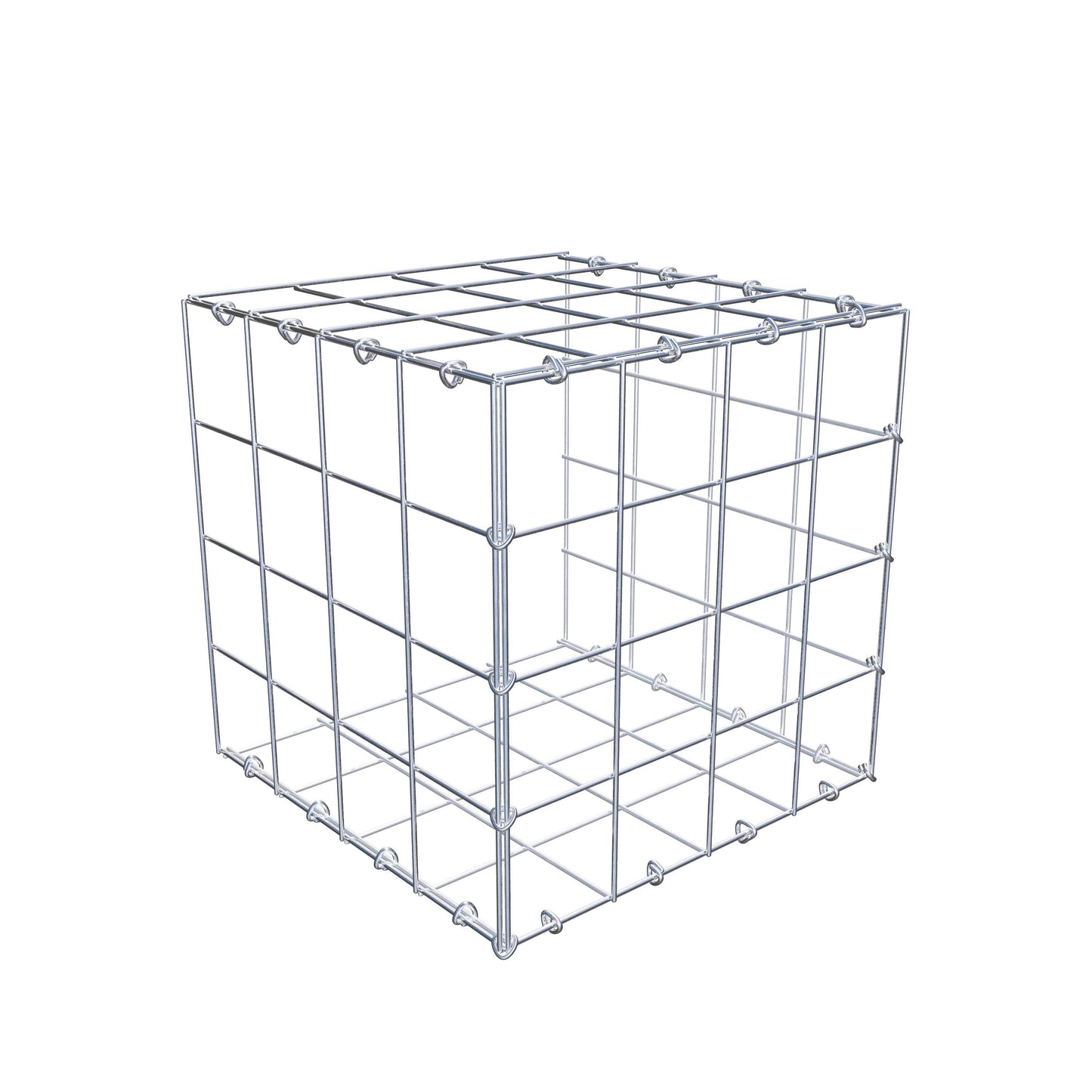 Pila adicional tipo 2 40 cm x 40 cm x 40 cm (L x A x P), malla 10 cm x 10 cm, anillo en C