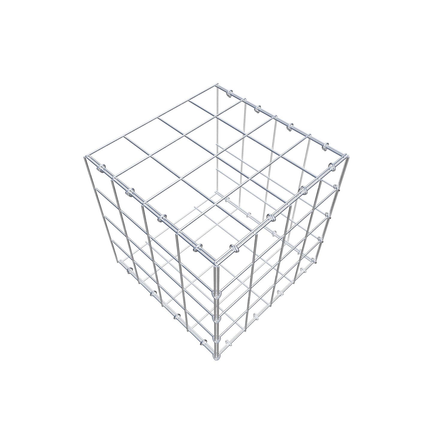 Pila adicional tipo 2 40 cm x 40 cm x 40 cm (L x A x P), malla 10 cm x 10 cm, anillo en C