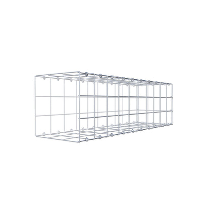 Gabião Tipo 2 100 cm x 30 cm x 30 cm (C x A x P), malhagem 10 cm x 10 cm, anel C