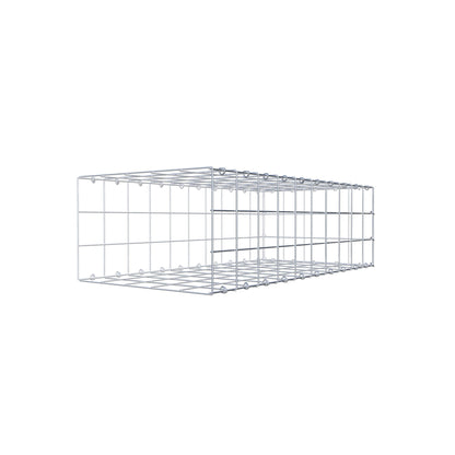 Gabião Tipo 2 100 cm x 30 cm x 50 cm (C x A x P), malhagem 10 cm x 10 cm, anel C