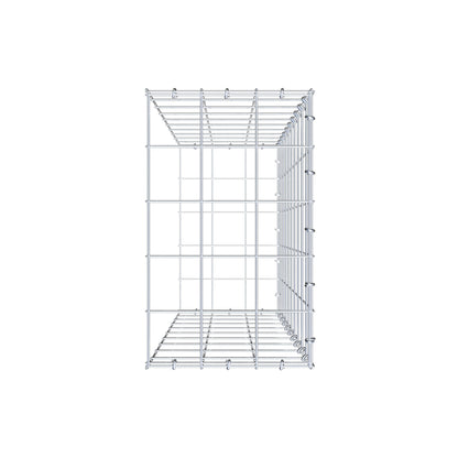 Gabião Tipo 2 100 cm x 30 cm x 50 cm (C x A x P), malhagem 10 cm x 10 cm, anel C