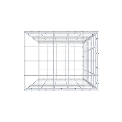 Gabião tipo 2 100 cm x 50 cm x 40 cm (C x A x P), malhagem 10 cm x 10 cm, anel C