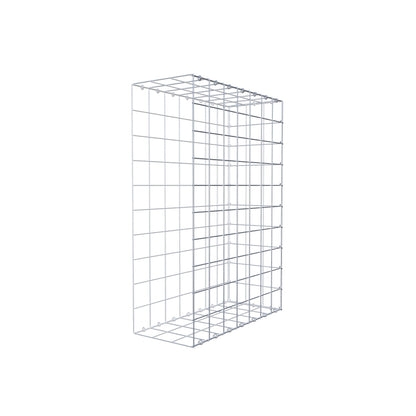 Anbaugabione Typ 2 100 cm x 70 cm x 30 cm (L x H x T), Maschenweite 10 cm x 10 cm, C-Ring