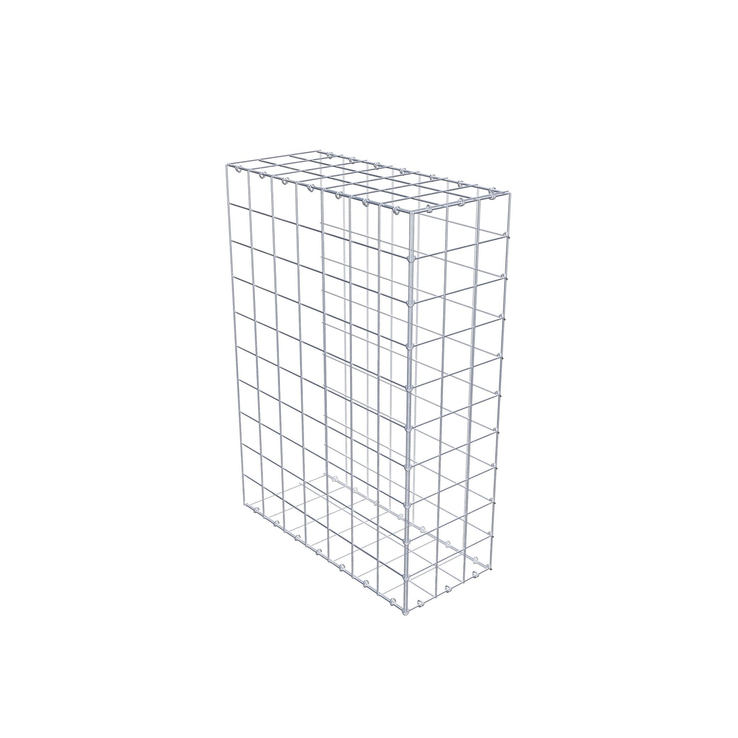 Anbaugabione Typ 2 100 cm x 70 cm x 30 cm (L x H x T), Maschenweite 10 cm x 10 cm, C-Ring