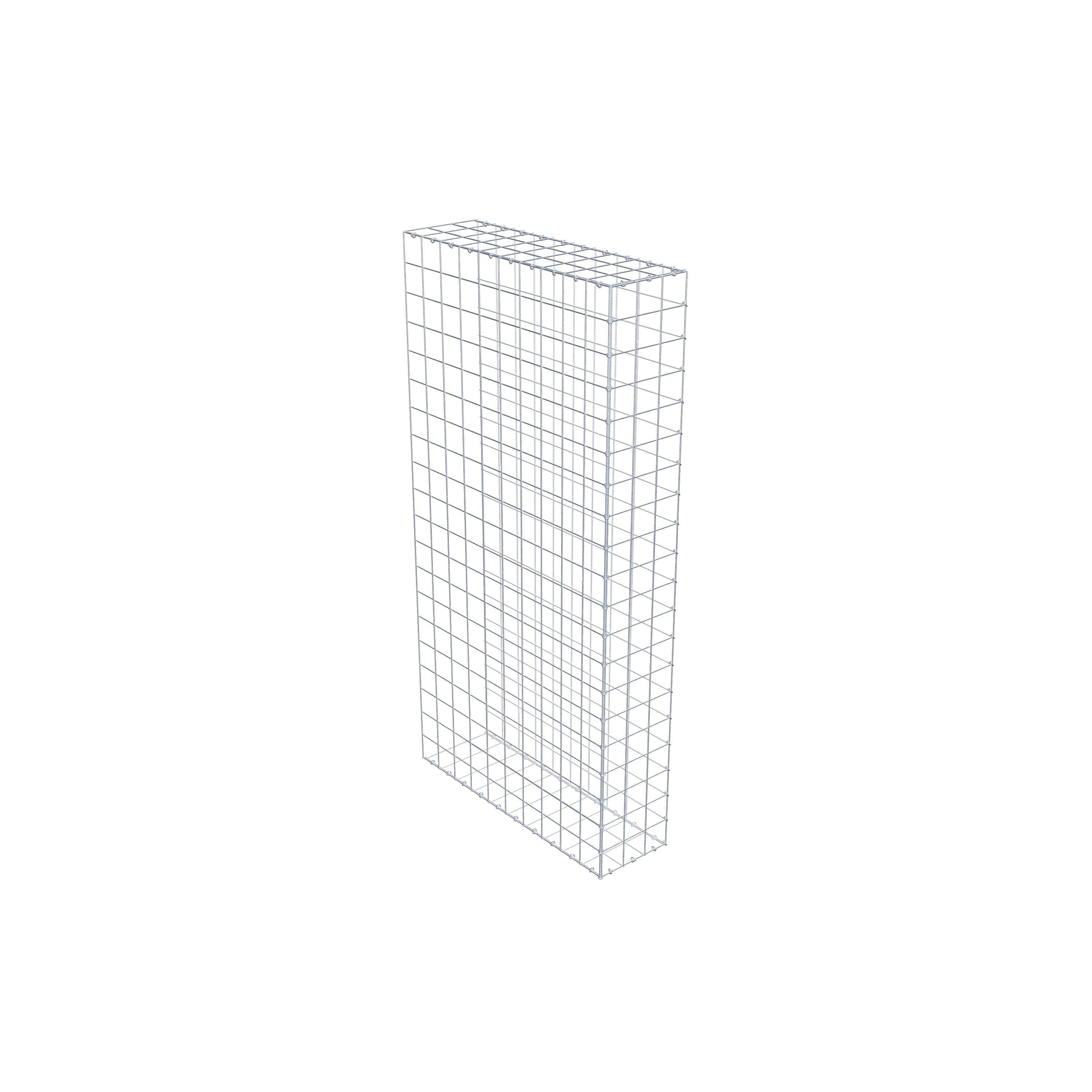 Gavión complementario de tipo 2 200 cm x 100 cm x 30 cm (L x A x P), malla 10 cm x 10 cm, anillo en C