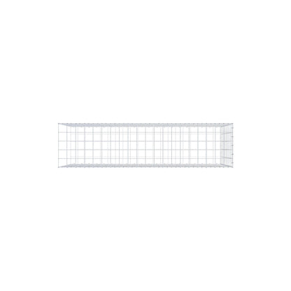 Anbaugabione Typ 2 200 cm x 100 cm x 50 cm (L x H x T), Maschenweite 10 cm x 10 cm, C-Ring