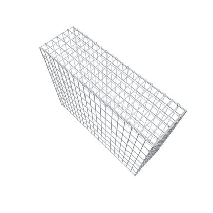 Gabião Tipo 3 100 cm x 80 cm x 30 cm (C x A x P), malhagem 5 cm x 10 cm, anel C