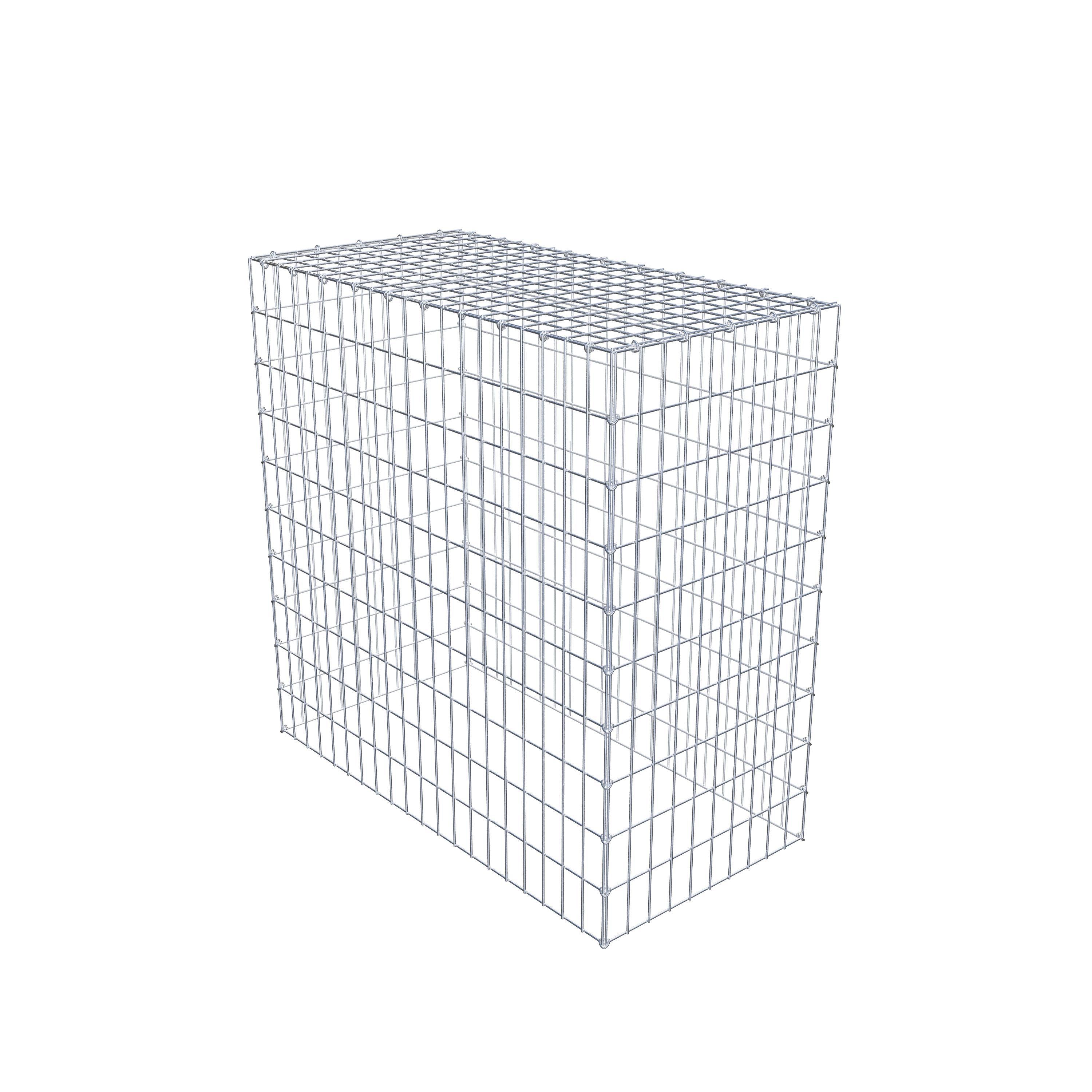 Extra gabion typ 3 100 cm x 100 cm x 50 cm (L x H x D), maskstorlek 5 cm x 10 cm, C-ring