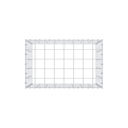 Gabião Tipo 3 80 cm x 50 cm x 50 cm (C x A x P), malhagem 10 cm x 10 cm, anel C
