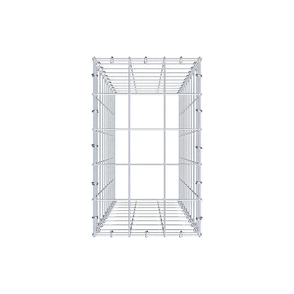 Gabião Tipo 3 100 cm x 30 cm x 50 cm (C x A x P), malhagem 10 cm x 10 cm, anel C