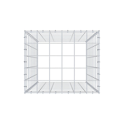 Gabião Tipo 3 100 cm x 60 cm x 50 cm (C x A x P), malhagem 10 cm x 10 cm, anel C