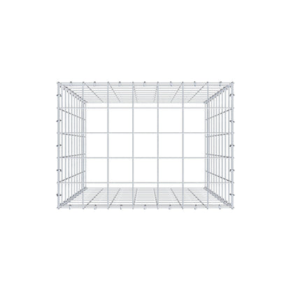 Gabião Tipo 3 100 cm x 70 cm x 50 cm (C x A x P), malhagem 10 cm x 10 cm, anel C