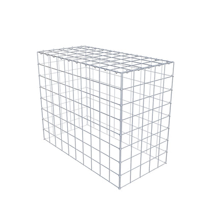 Gabião Tipo 3 100 cm x 80 cm x 50 cm (C x A x P), malhagem 10 cm x 10 cm, anel C