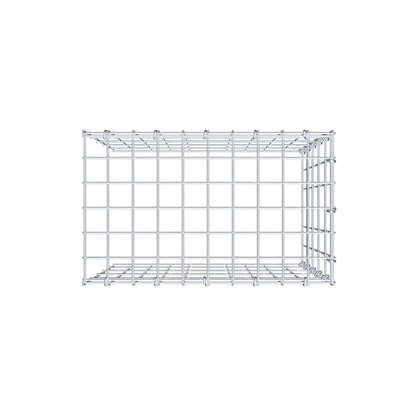 Fourche rapportée type 4 50 cm x 50 cm x 30 cm (L x H x P), mailles 5 cm x 10 cm, anneau C