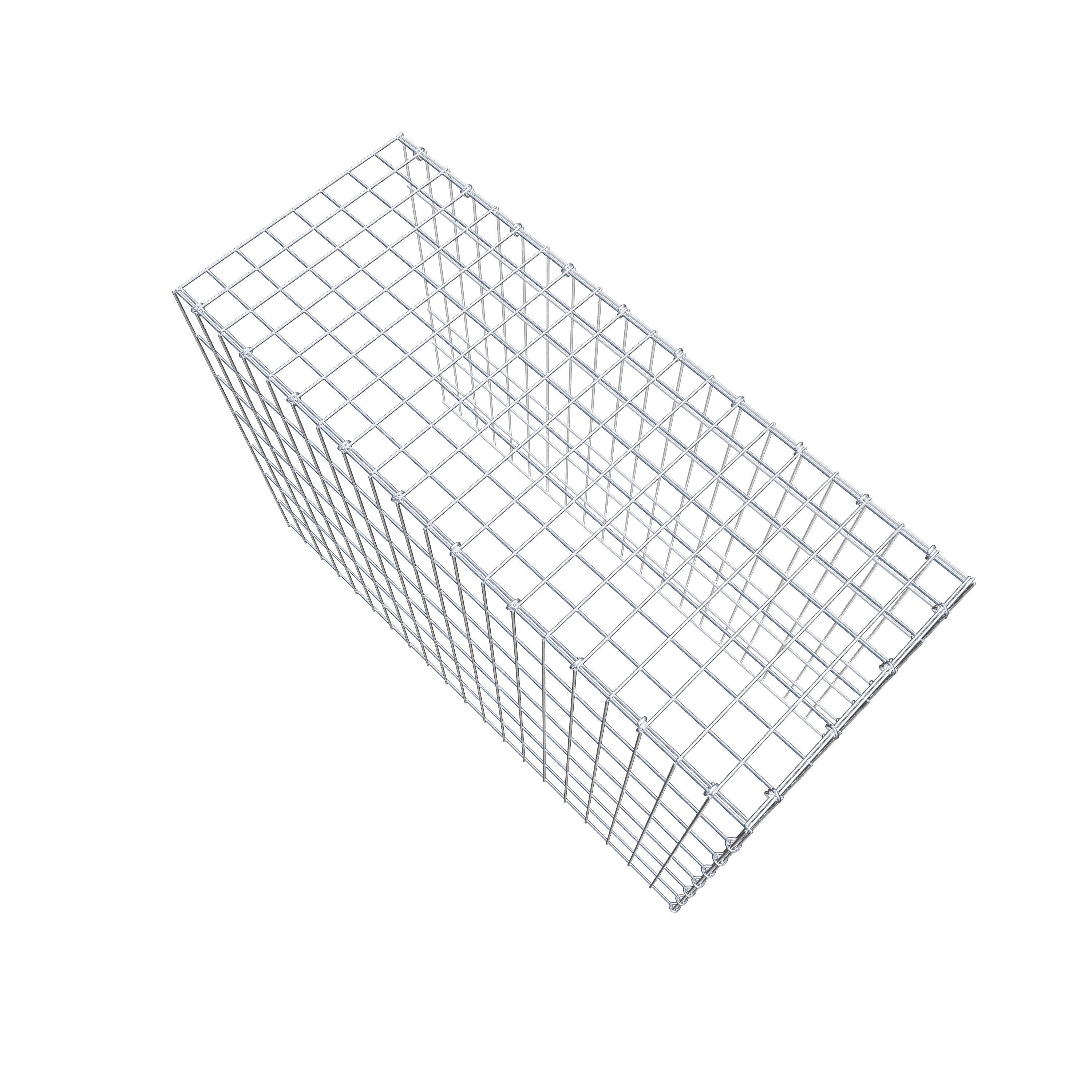 Pile aggiuntivo tipo 4 100 cm x 70 cm x 40 cm (L x H x P), maglia 5 cm x 10 cm, anello a C