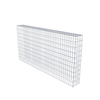 Monteret gabion type 4 200 cm x 100 cm x 20 cm (L x H x D), maskestørrelse 5 cm x 10 cm, C-ring